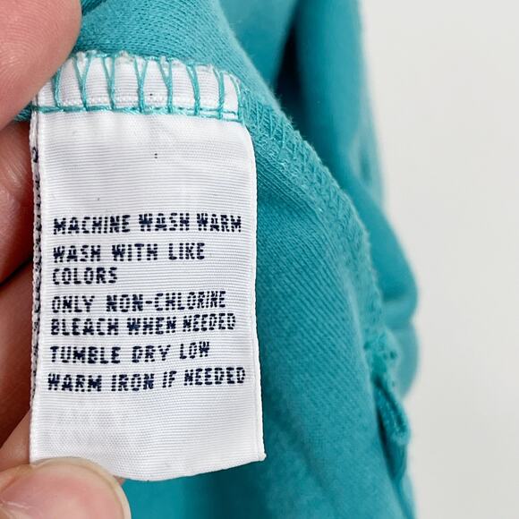 Polo Ralph Lauren Mens Medium M Custom Fit Short Sleeve Cotton Polo Teal Blue - Picture 5 of 6